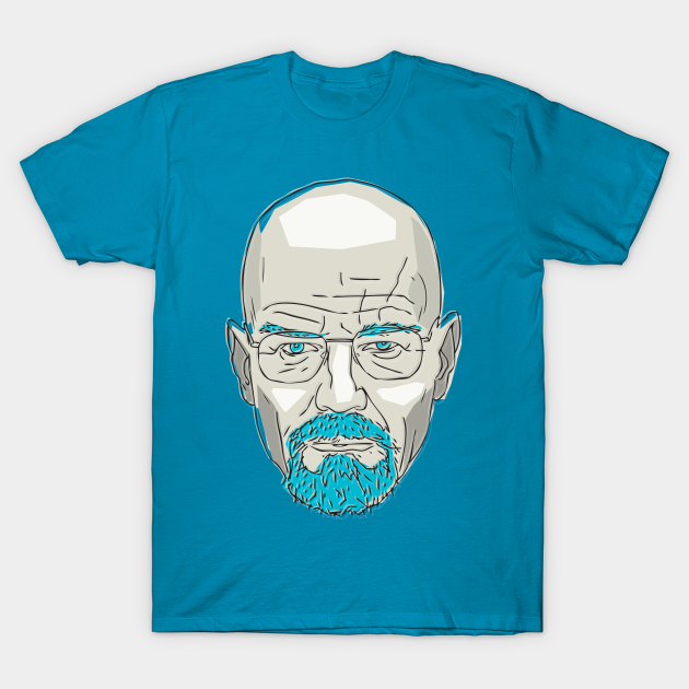 Heisenberg Portrait Breaking Bad Heisenberg TShirt TeePublic